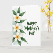 Chevron Beste Muttertagskarte Karte (Gelbe Blume)
