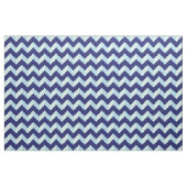 Chevron Bleu Stoff (Yard (91,4 cm))