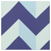 Chevron Bleu Stoff (Nahaufnahme)