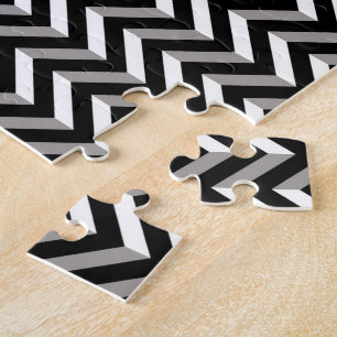 Chevron-Geometrische Optische Täuschung Puzzle