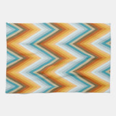 Chevron-Hintergrundmuster Handtuch (Horizontal)