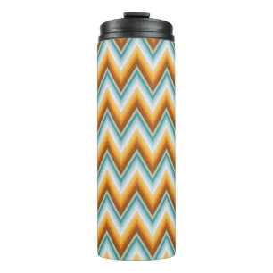 Chevron-Hintergrundmuster Thermosbecher