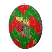 Chevron Kwanzaa Dartscheibe (Vorderseite rechts)