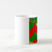 Chevron Kwanzaa Kaffeetasse (Mittel)