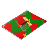 Chevron Kwanzaa Notizblock (Linke Seite)