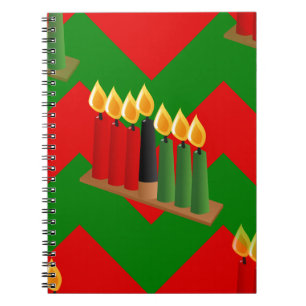 Chevron Kwanzaa Notizblock