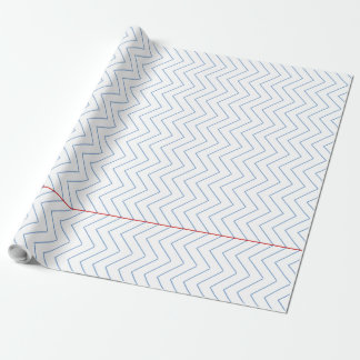 Chevron Liniiertes Notizbuchpapier - Geschenkpapie Geschenkpapier