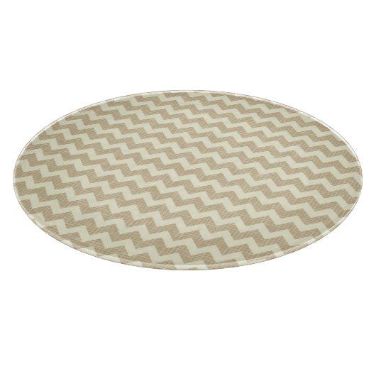 Chevron-Muster 2 Schneidebrett (Ecke)