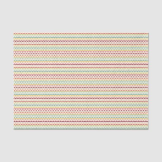 Chevron-Muster 4 Seidenpapier (Vorderseite)