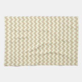Chevron-Muster Geschirrtuch (Horizontal)