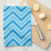 Chevron-Muster Hintergrund Geschirrtuch (Viertel Falte)