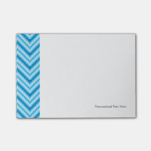 Chevron-Muster Hintergrund Post-it Klebezettel