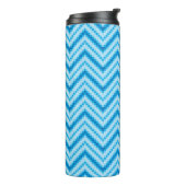 Chevron-Muster-Hintergrund Thermosbecher (Nach links gedreht)