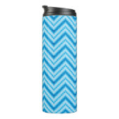 Chevron-Muster-Hintergrund Thermosbecher (Nach rechts gedreht)