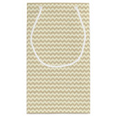 Chevron-Muster Kleine Geschenktüte (Rückseite)