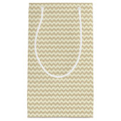 Chevron-Muster Kleine Geschenktüte (Vorderseite)