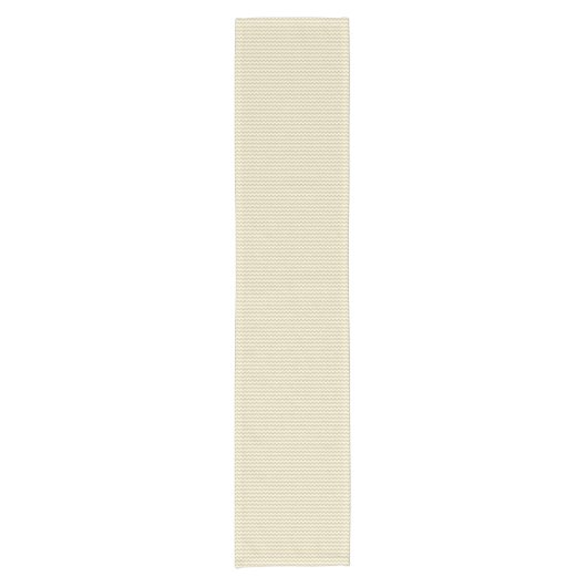 Chevron-Muster Kurzer Tischläufer (Vorderseite)