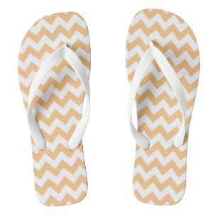 Chevron-Muster-Schlappen Badesandalen