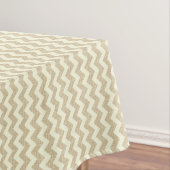 Chevron-Muster Tischdecke (Beispiel)
