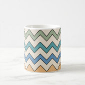Chevron Nature Vibes Kaffeetasse (Mittel)