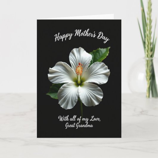Chevron Oma Bloom Karte (Vorderseite)