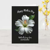 Chevron Oma Bloom Karte (Gelbe Blume)