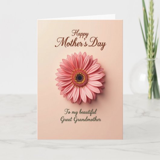 Chevron Schrift Affection Karte (Vorderseite)