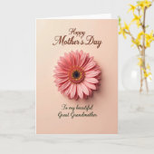 Chevron Schrift Affection Karte (Gelbe Blume)