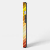 Chevron-Streifenmuster iPhone Hülle (Linke Seite)