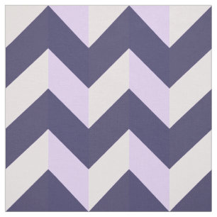 Chevron Violet Stoff