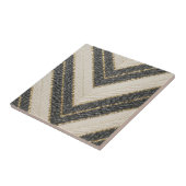 Chevron-Zickzack-Glamour-Muster Fliese (Seite)