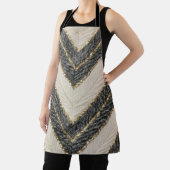 Chevron-Zickzack-Glamourmuster Schürze (InSitu)
