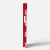 Chevron Zigzag Benutzerdefiniertes Monogramm 3 Case-Mate iPhone Hülle (Rückseite / Rechts)