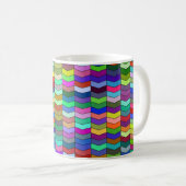 Chevrons 11oz Tasse (VorderseiteRechts)