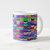 Chevrons 20oz Tasse (Vorderseite Rechts)