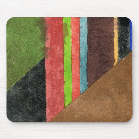 "Chevrons" Abstraktes Design Mousepad (Vorne)