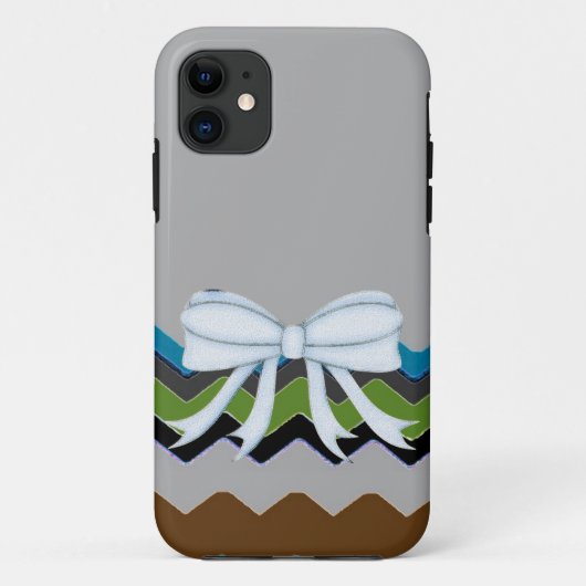 Chevrons Muster Dusche Party Office Destiny Case-Mate iPhone Hülle (Rückseite)