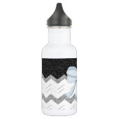 Chevrons Muster Dusche Party Office Destiny Edelstahlflasche (Links)