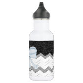 Chevrons Muster Dusche Party Office Destiny Edelstahlflasche (Rechts)
