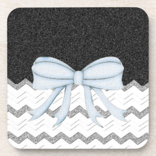 Chevrons Muster Dusche Party Office Destiny Getränkeuntersetzer