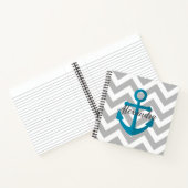 Chevrons und Anchor Notizblock (Innenseite)