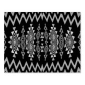 Chevrons und rhombus abstraktes Design Gummistempel (Prägung)