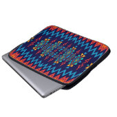 Chevrons und rhombus abstraktes Design Laptopschutzhülle (Vorne Knopf)