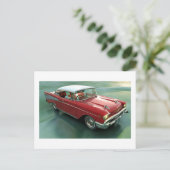 Chevy57-34 Postkarte (Stehend Vorderseite)