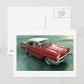 Chevy57-34 Postkarte (Vorne/Hinten)
