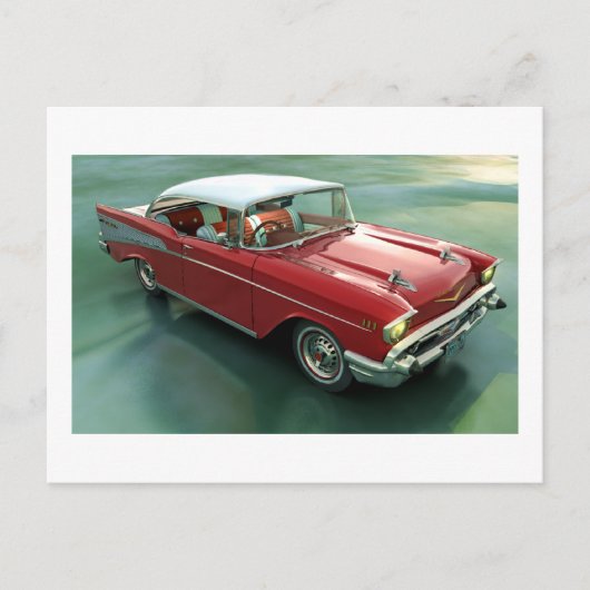 Chevy57-34 Postkarte (Vorderseite)