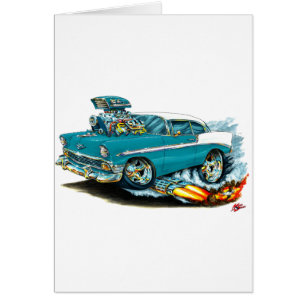 Chevy 150-210 aquamarines Auto 1956