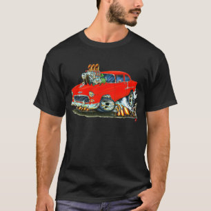 Chevy 150-210 rotes Auto 1955 T-Shirt
