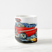 Chevy 150-210 rotes Auto 1956 Kaffeetasse (Mittel)