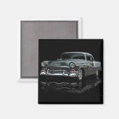Chevy 1955 magnet (Vorderseite/Rückseite)